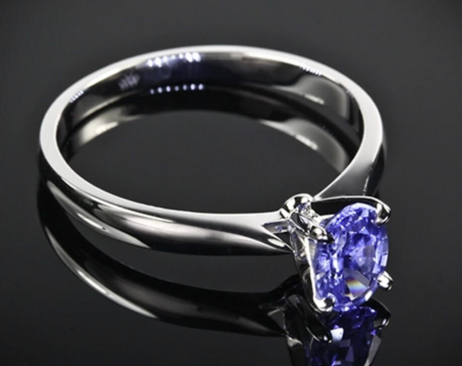 oval sapphire engagement ring