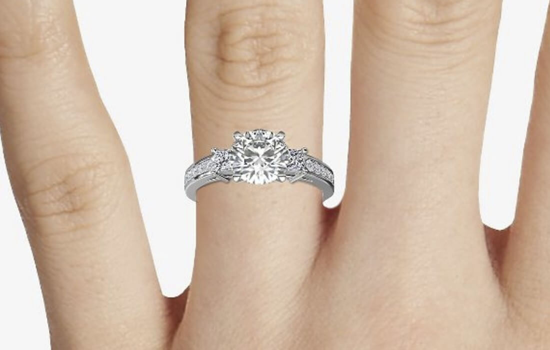 Emerald Cut Diamond Ring Setting | Popular Emerald Cut Engagement Rings –  Harold Stevens