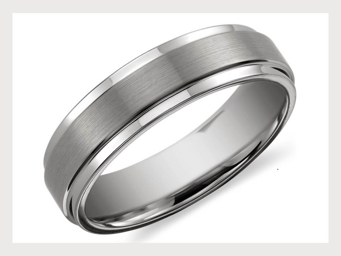 Men's Or Women's Traditional Tungsten Wedding Band 5mm