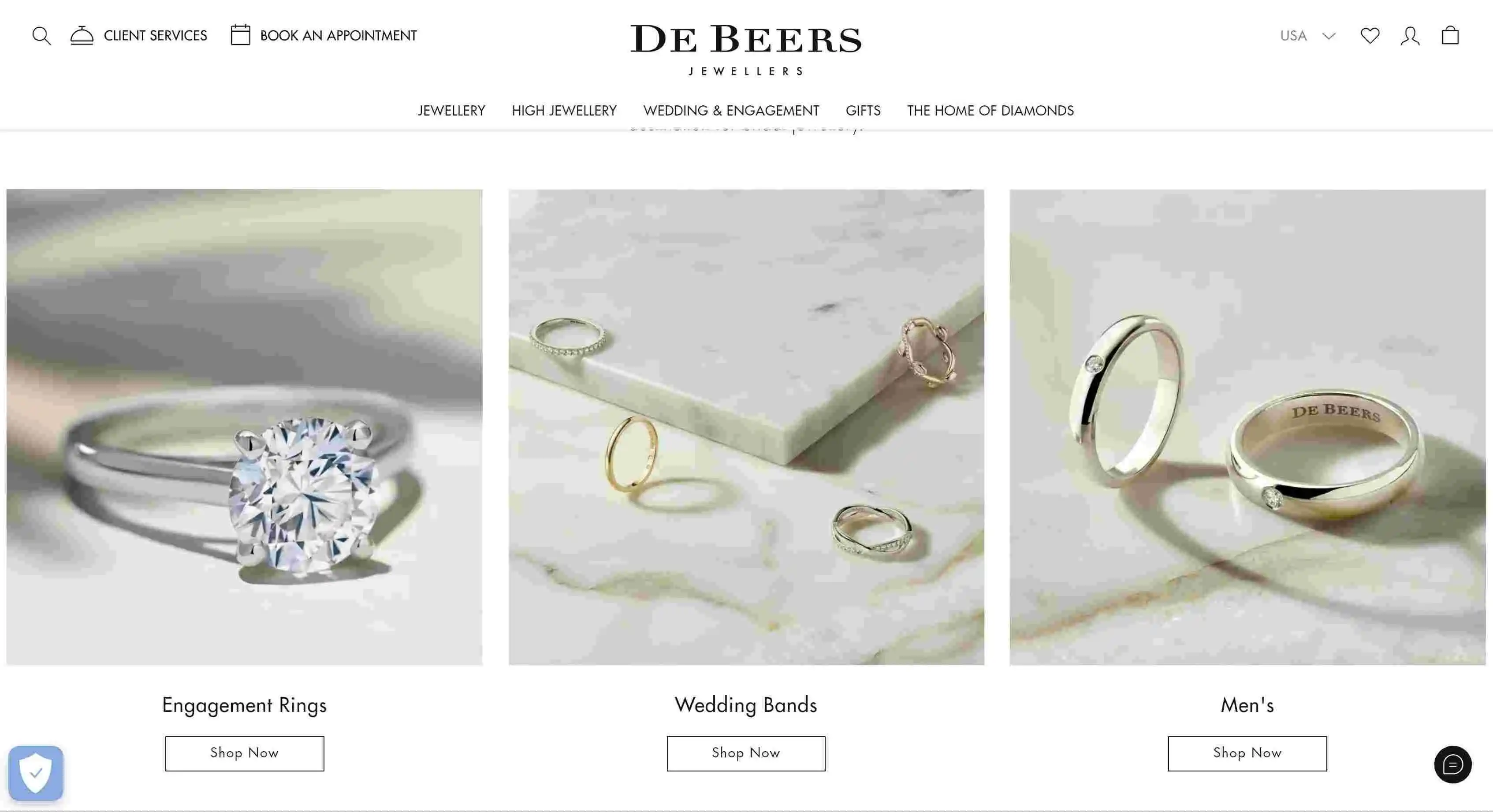 De Beers Engagement Rings
